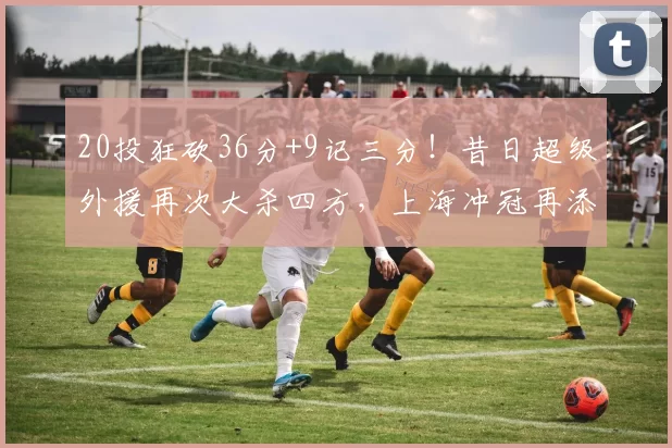20投狂砍36分+9记三分！昔日超级外援再次大杀四方，上海冲冠再添砝码