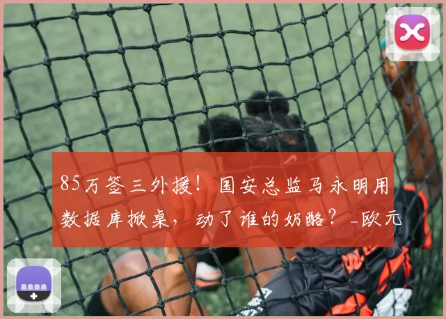 85万签三外援！国安总监马永明用数据库掀桌，动了谁的奶酪？_欧元_球员_中超